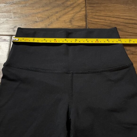 aerie crisscross ankle cropped leggings black size XS - Picture 6 of 14
